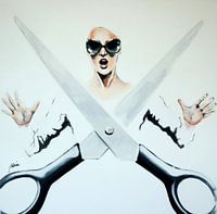 I can cut you into pieces when my heart is broken