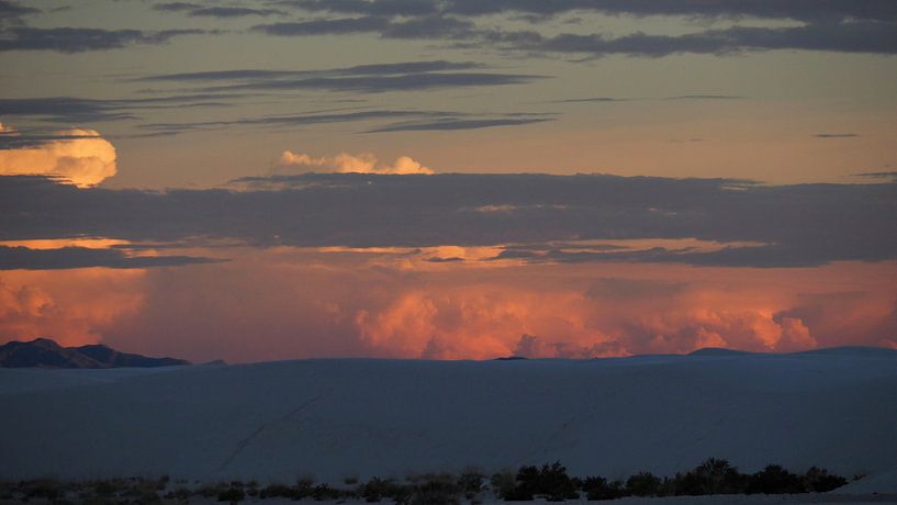 Sunset White Sands - New Mexico par Tonny Swinkels