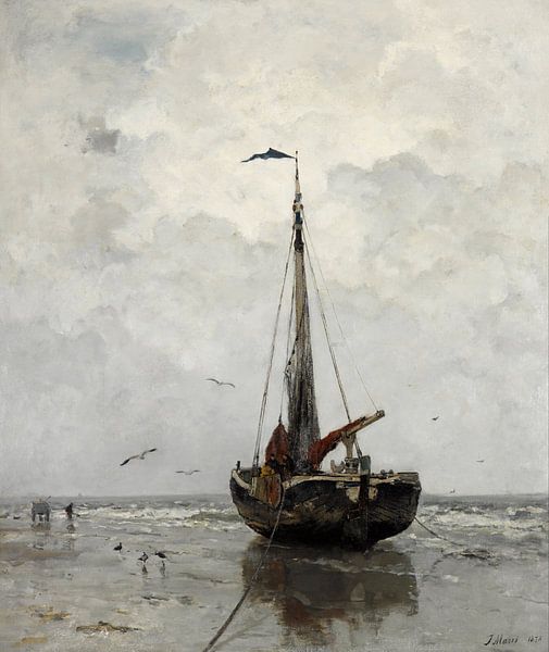 Jacob Maris - Fischerboot von Creative Masters Old Masters