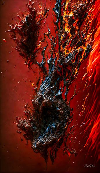 &quot;Spread&quot;&quot;The Beginning&quot; Peinture abstraite série par Pitkovskiy Photography|ART