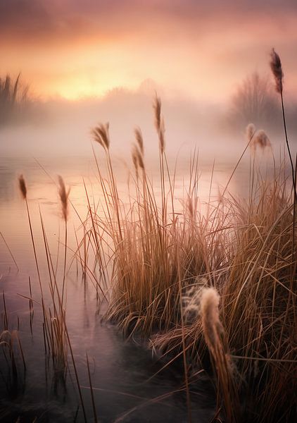 Morgenstimmung am See von fernlichtsicht