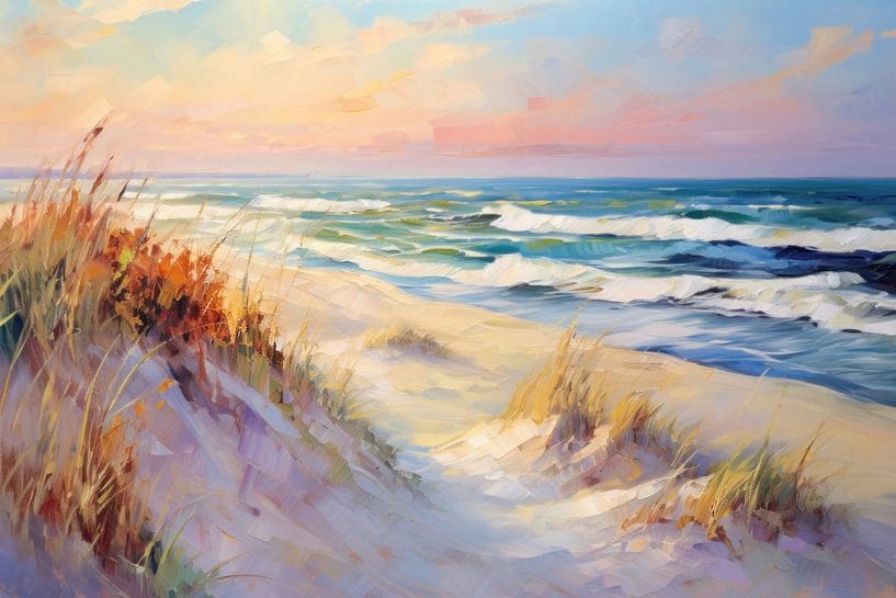 Ambiance matinale sur la plage par ARTemberaubend