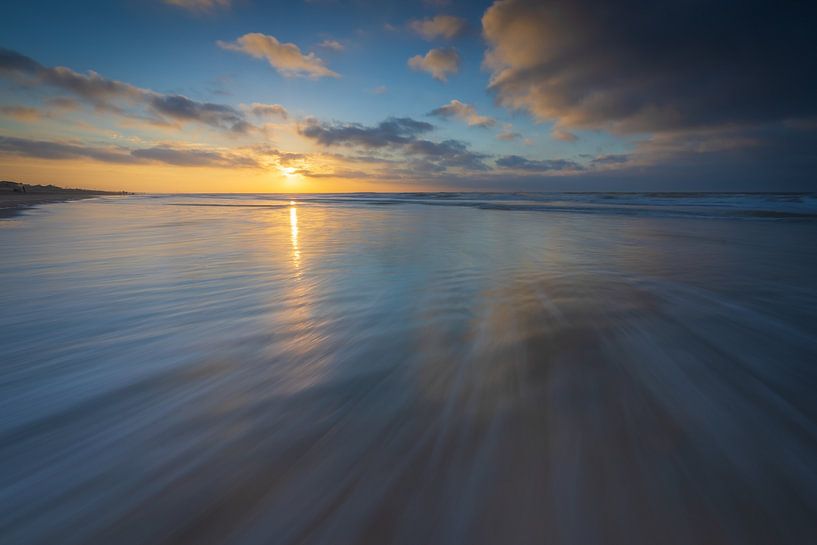 Katwijk during sunset by Carla Matthee