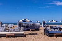 Blau und Weiß in Scheveningen