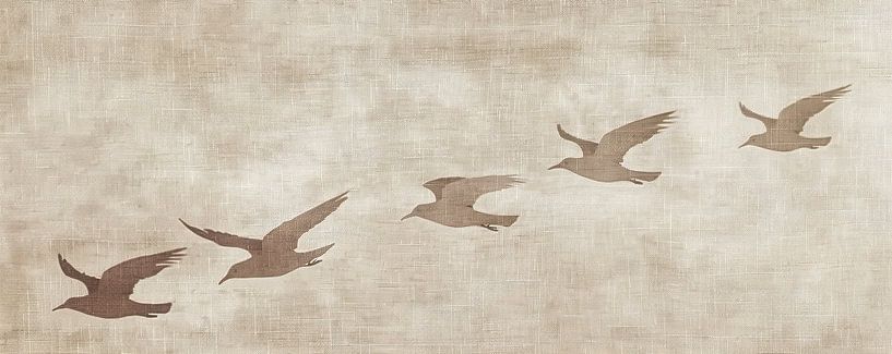 Peinture d'oiseaux par Collection Moderne