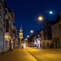 New Ebbinge & Martinitoren by night