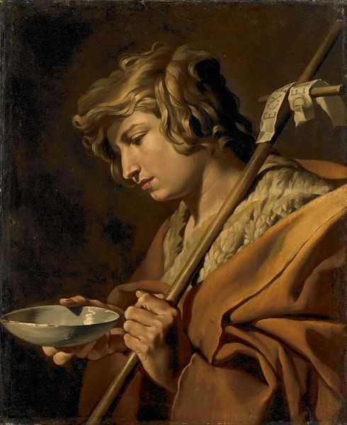 Johannes der Täufer, Matthias Stomer von Meisterhafte Meister