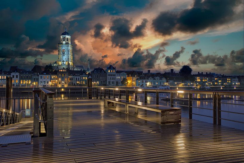 Deventer City Skyline par Peter Bolman