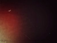 Mond Sonnenuntergang