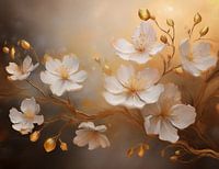 Kirschblüte Gold 055