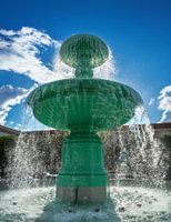 Brunnen bei der Ludwig Maximilian Universität in München
