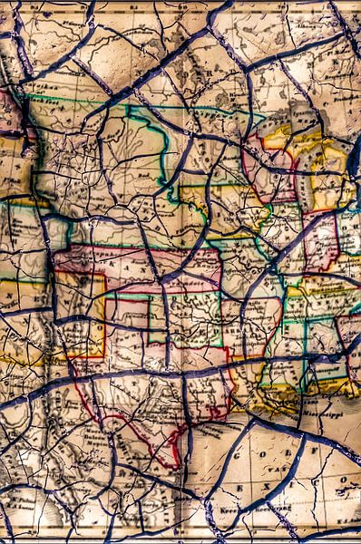 Map-art America by Truckpowerr