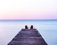 The calm of a sunset