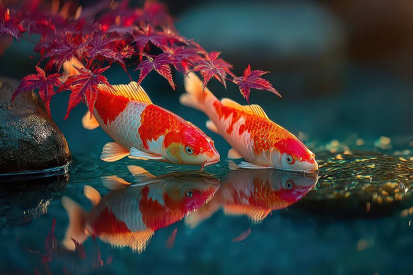 Peinture d'art japonaise par Egon Zitter