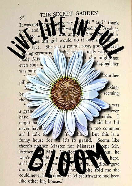 The Secret Garden Gänseblümchen von KalliDesignShop