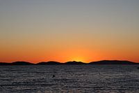 Sonnenuntergang in Kroatien