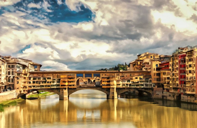 Ponte Vecchio Florenz von Ilya Korzelius