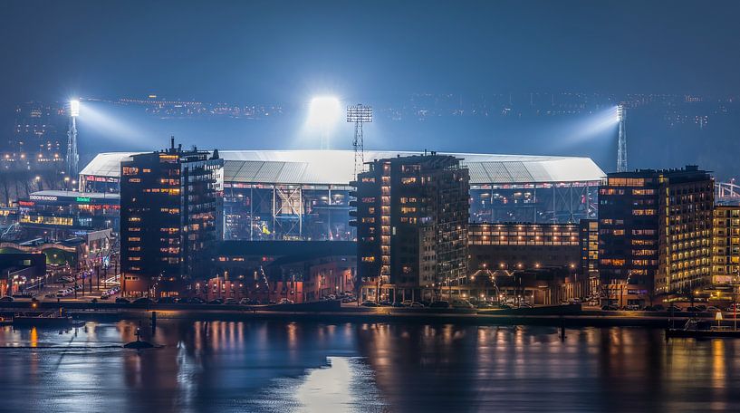 Feijenoord Stadium &quot;De Kuip&quot; Luftbild 2018 in Rotterdam von MS Fotografie | Marc van der Stelt
