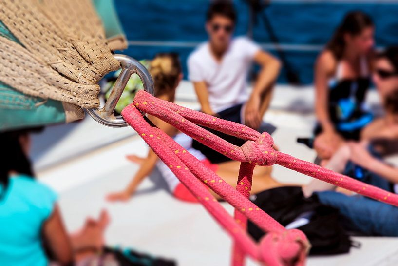 sailing in Lanzarote by Bert Weber