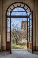 Blick in einen italienischen Garten