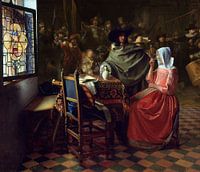 Het glas wijn - de Nachtwacht