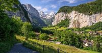 Lauterbrunnen Vallei Zwitserland