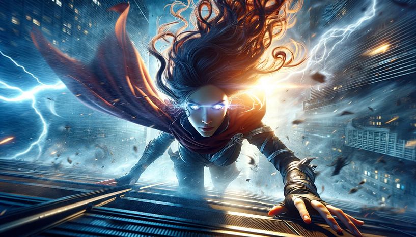 Vol éclair du maître de l'électricité par artefacti