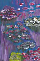 Les nénuphars - un lien entre l'ombre et la lumière