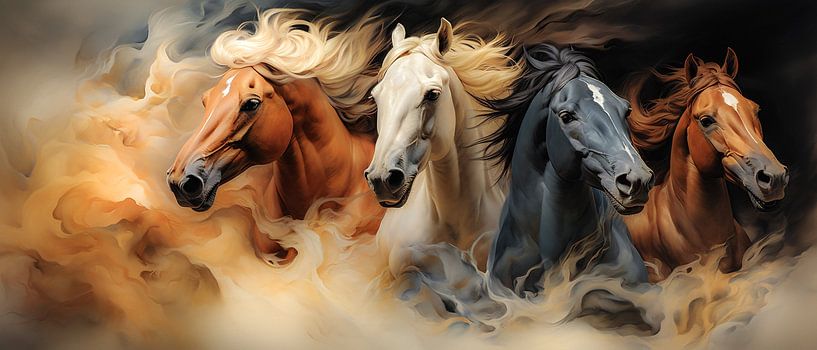 Chevaux naturels par Steffen Gierok