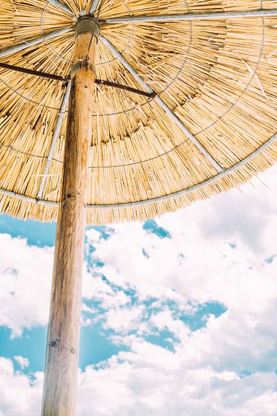 Sonnenschirm von Stro von Patrycja Polechonska