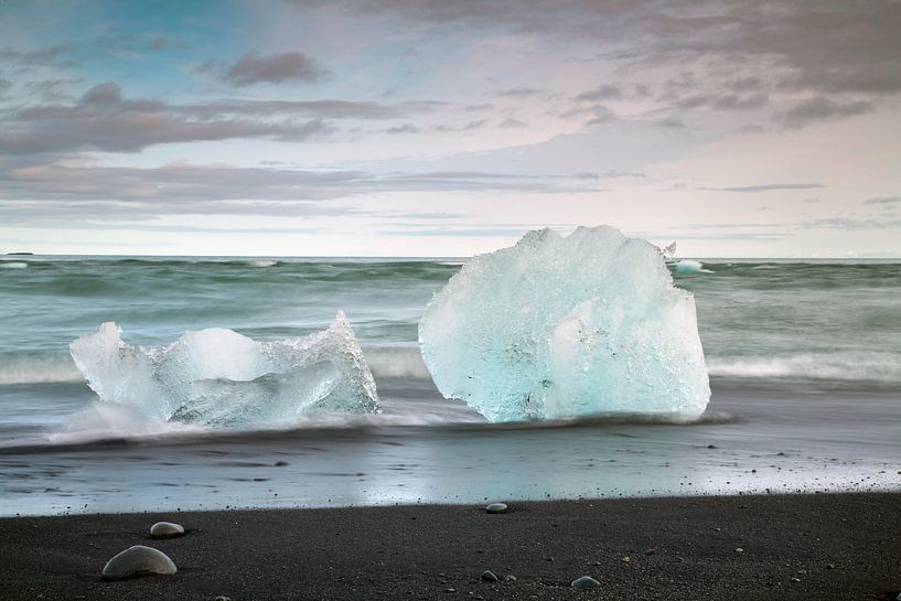 Banquise sur la plage par Menno Schaefer