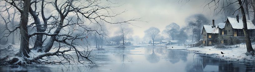 Ansicht Winter von Blickfänger Gemälde
