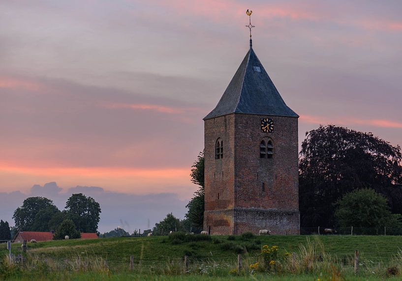 l'air magnifique au-dessus d'Heteren par Tania Perneel
