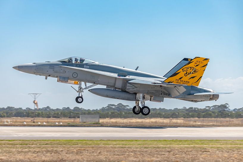 McDonnell Douglas F/A-18A Australische Luftwaffe. von Jaap van den Berg