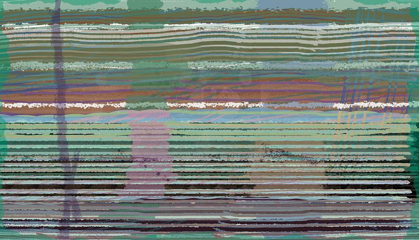 Farbiger Strichcode von Rietje Bulthuis