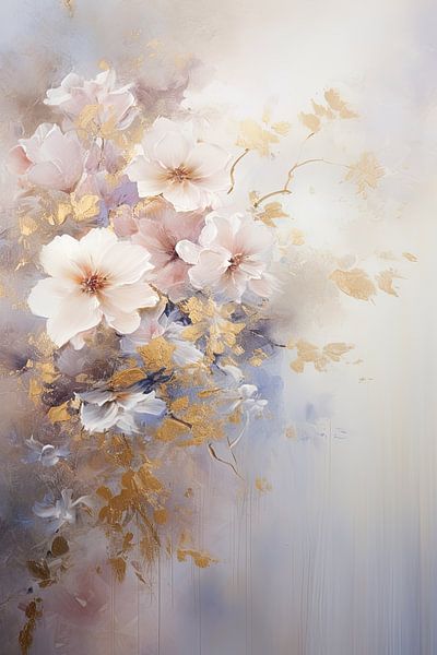 Fleurs or par Imagine