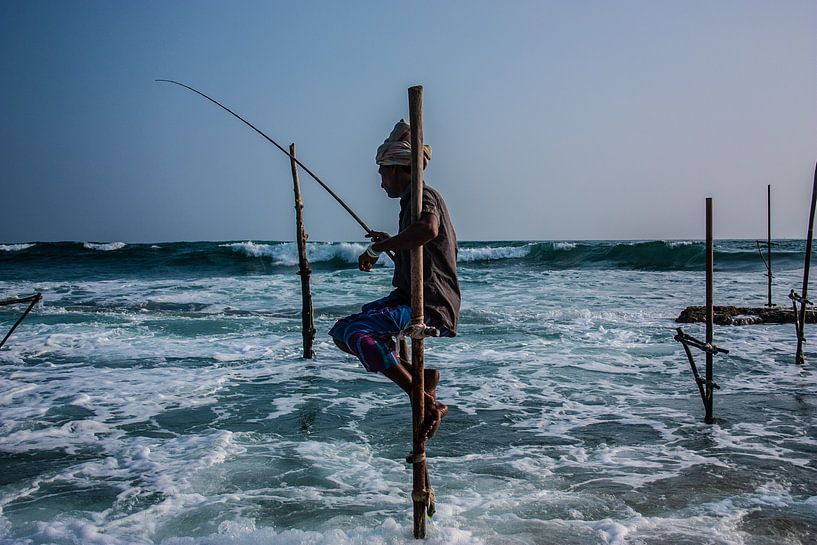 The lonely fisherman by Joey Ploch