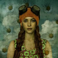 Vintage Beauty Badekappe 1970