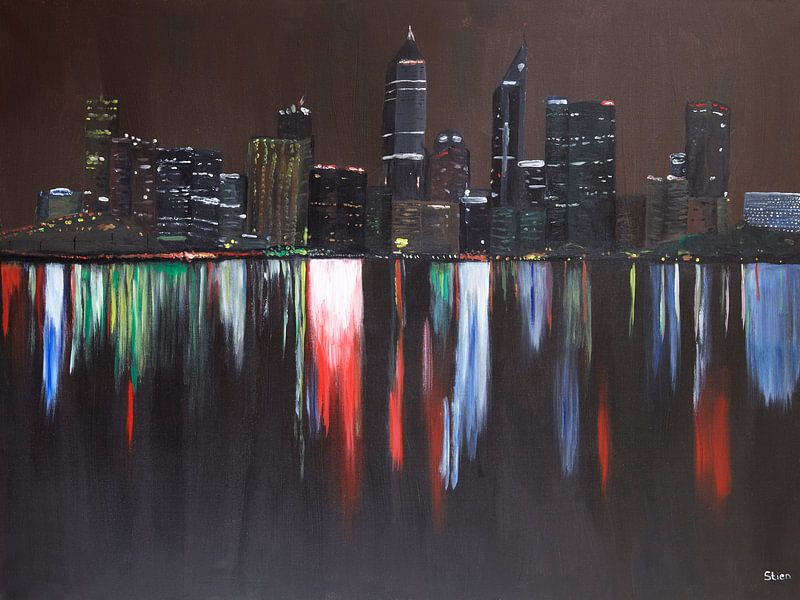 Skyline von Stien Art