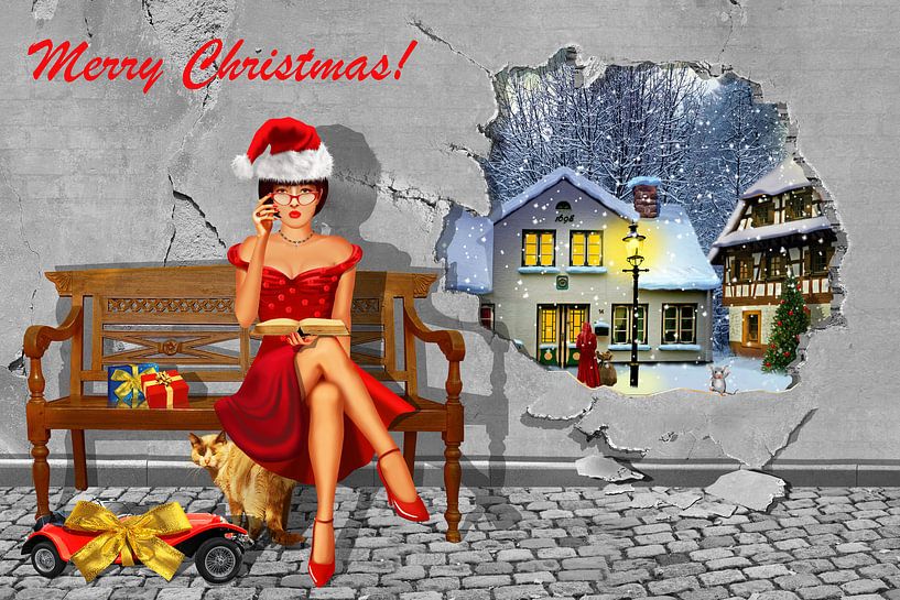 Illusions d'un Noël blanc par Monika Jüngling