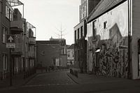 Photo de rue avec fresque murale à Breda