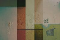 old wall Tivoli Utrecht abstract collage