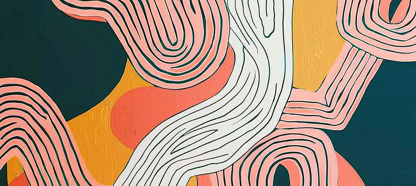 Einfache Arbeit von Moderne Kollektion