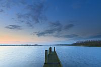 The Lauwersmeer in the early morning