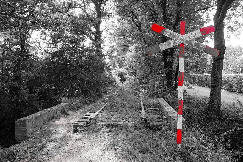 Lonneker railway monument, Twente by Framed by Elisabeth