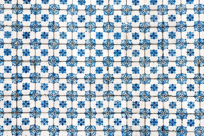 Jugendstil tegeltjes in Portugal von Hanneke Luit