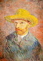 Selbstporträt Vincent Van Gogh.