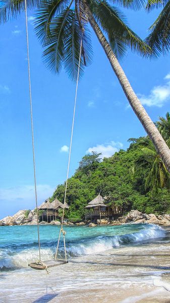 Tropisch Paradijs van Fotojeanique .