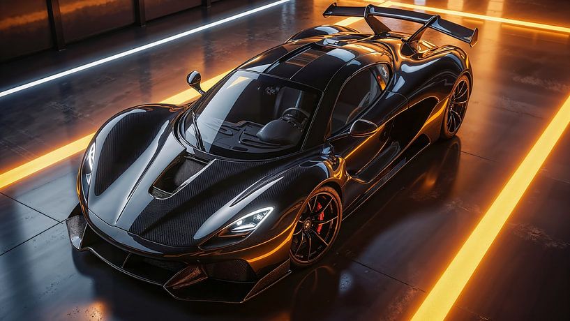 Luxury on Wheels: The Car in the Garage of the Future by INFERAURUM