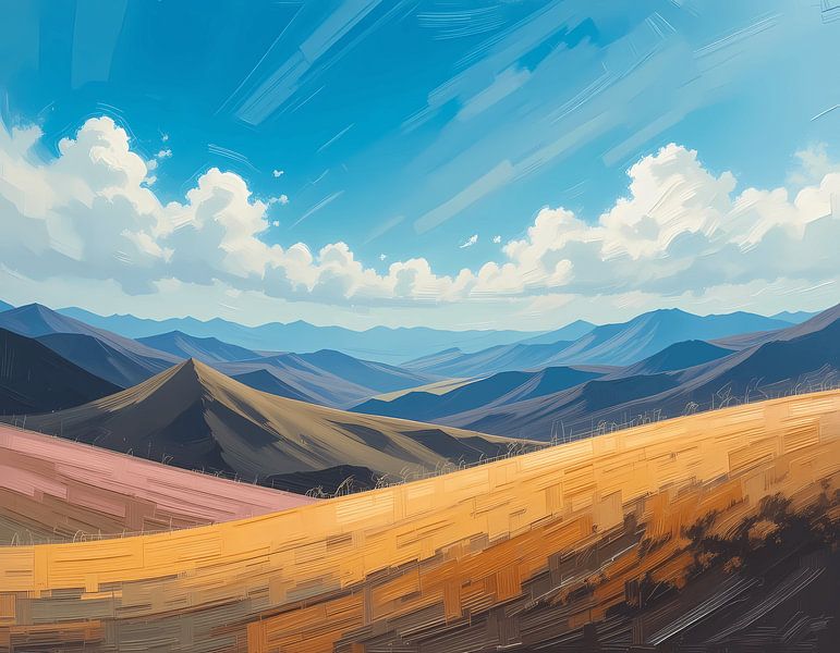 Rolling Hills Vista by Artistic